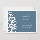 adinkra akoma (hart) agate blue rsvp (Voorkant)