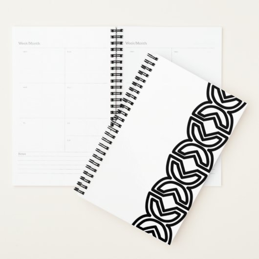 Adinkra Notebook 1 Planner (Display)