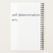 Adinkra Notebook 1 Planner (Achterkant)