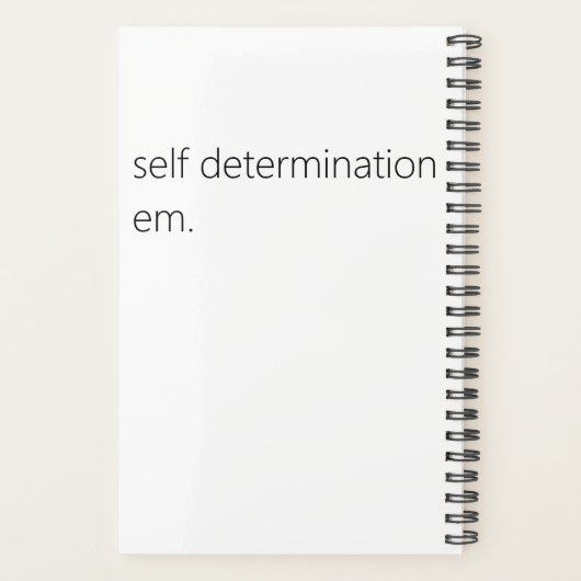 Adinkra Notebook 1 Planner (Achterkant)