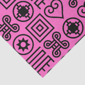Adinkra Print Tissue Paper Tissuepapier (Detail)