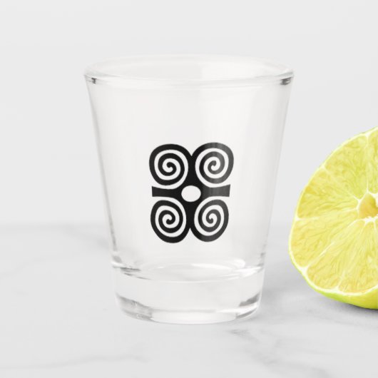 Adinkra Shot Glas (Voorkant)