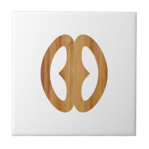 Adinkra Symbol Hope Nyame biribi wo soro Gift Idea Tegeltje