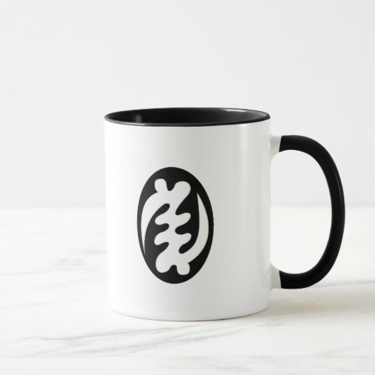 ADINKRA SYMBOL-MOK MOK (Rechts)