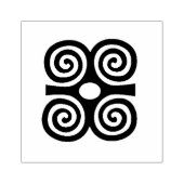 Adinkra Symbol Rubber Stamp Rubberstempel (Afrduk)