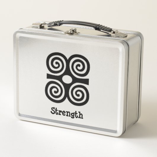 Adinkra Symbool Lunchbox (Voorkant)