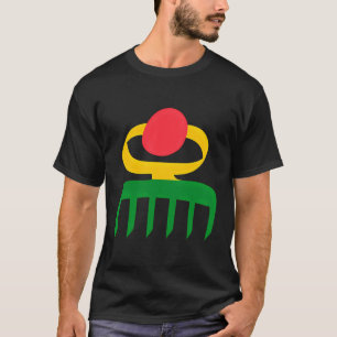 Adinkrasymbolen Duafe Afrikaans Ghanees Symbool Ad T-shirt