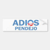 Adios Pendejo Bumpersticker (Voorkant)