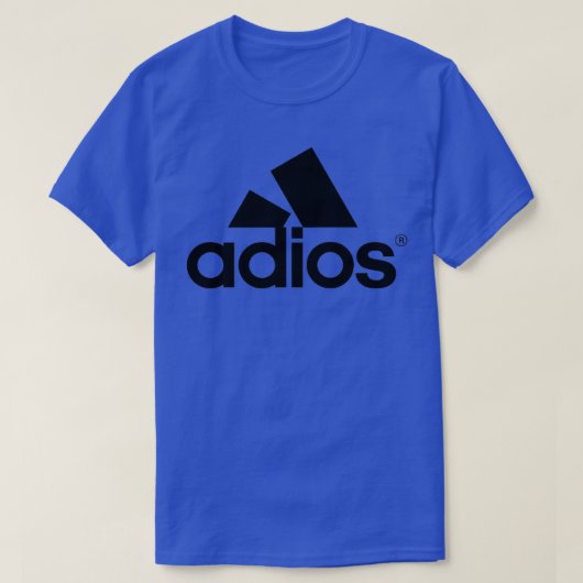 Adios T-shirt (Design voorkant)