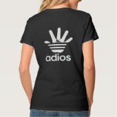 adios t-shirt (Achterkant)