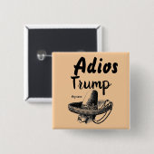 Adios Trump Button (Voorkant /achterkant)