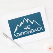 Adirondack 46 Bergen Rechthoekige Sticker (Envelop)