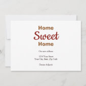 Adirondack Beach Chairs Red Moving New Home Aankondiging (Achterkant)