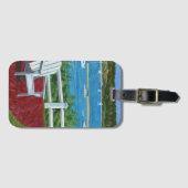 Adirondack Chair Painting Bagagelabel (Voorkant (horizontaal))