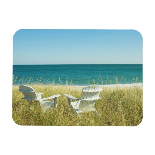 Adirondack Chairs in de Dunes Magneet (Horizontaal)