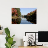 Adirondack Herfst Foliage Poster (Thuiskantoor)