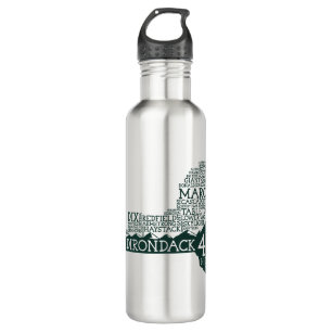 Adirondack High Peaks Stainless Steel Water Bottl Waterfles