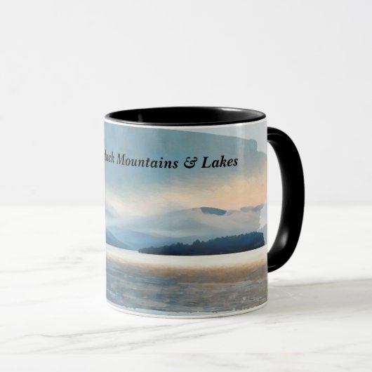 Adirondack Mountain & Lakes mug (Devant droit)