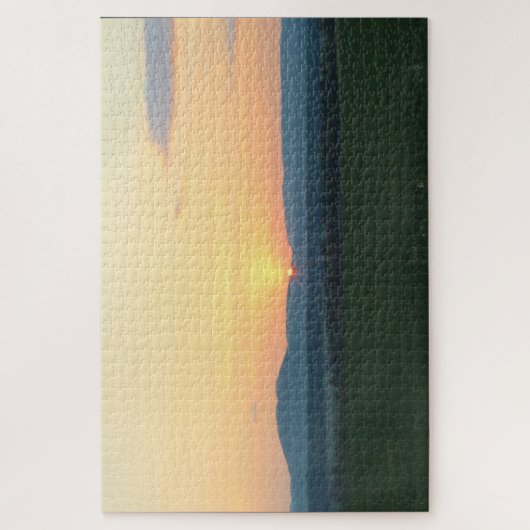 Adirondack Mountain Sunset Jigsaw Puzzle (Vertical)