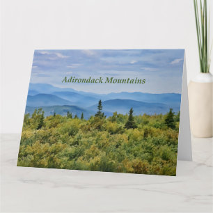 Adirondack Mountain Uitzicht Kaart