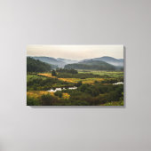 Adirondack Mountains - Fog - staat New York Canvas Afdruk (Voorkant)