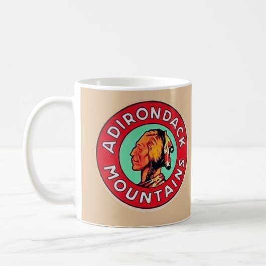 Adirondack Mountains Mug (Gauche)