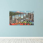 Adirondack Mountains, New York Canvas Afdruk (Insitu (Houten vloer))