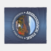 Adirondack Park Fleece Deken (Voorkant (Horizontaal))
