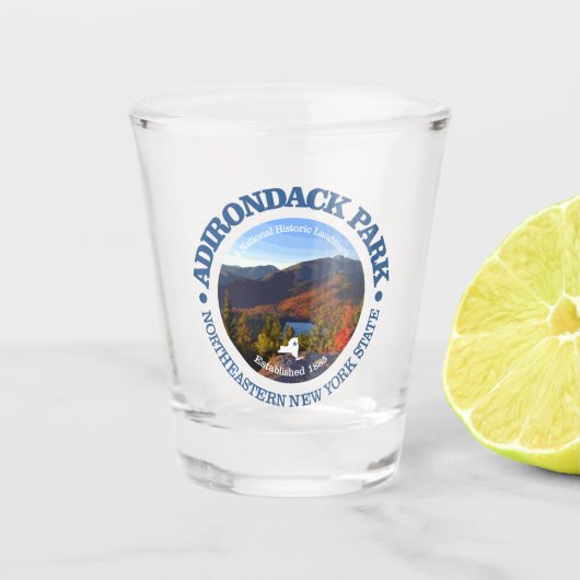 Adirondack Park Shot Glas (Voorkant)