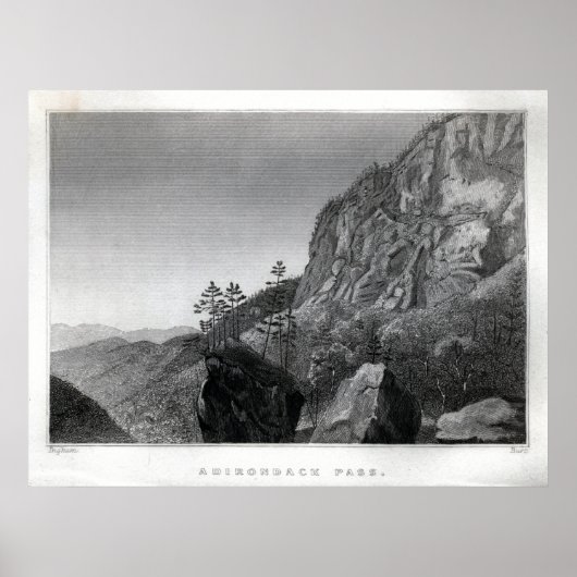 Adirondack Pass Poster (Voorkant)