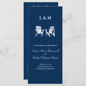 Adirondack Stoelen | Ceremony-programma Programma (Voorkant / Achterkant)