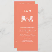 Adirondack Stoelen | Ceremony-programma Programma (Voorkant / Achterkant)