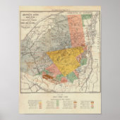 Adirondack Survey Sketch - Verplanck Colvin Map Poster (Voorkant)