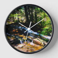 Adirondack Waterfall Alarm CLock
