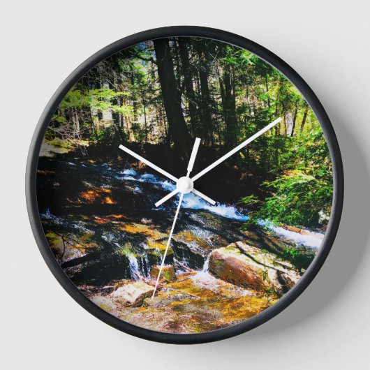 Adirondack Waterfall Alarm CLock (Voorkant)