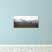 Adirondacks High Peaks Mountains Autumn Canvas Afdruk (Insitu (Houten vloer))