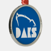 Adirondacks ijsbaan metalen ornament (Rechts)