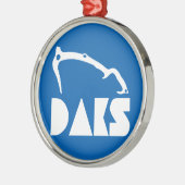 Adirondacks ijsbaan metalen ornament (Links)