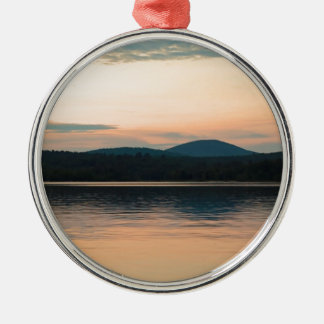 Adirondacks Long Lake Sunset Metalen Ornament
