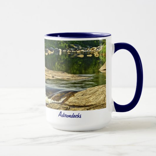Adirondacks, N.Y. Mountain Stream Mok (Rechts)