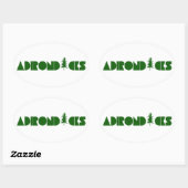 Adirondacks Ovale Sticker (Vel)