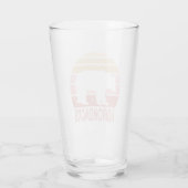 Adirondacks Retro Beer Glas (Achterkant)