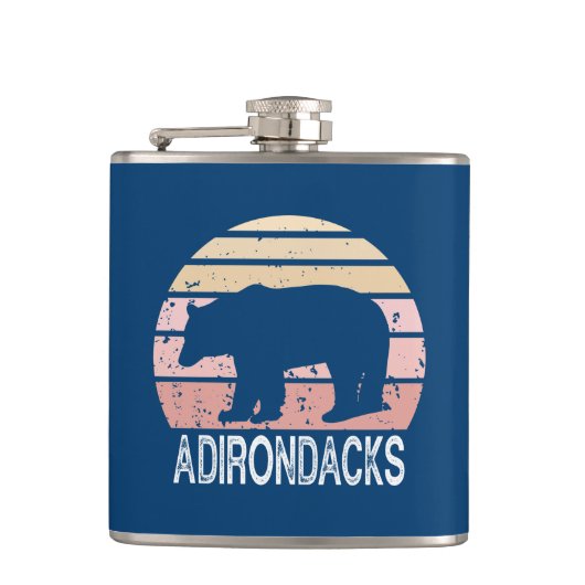 Adirondacks Retro Beer Heupfles (Voorkant)