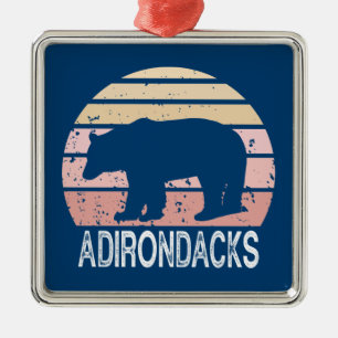 Adirondacks Retro Beer Metalen Ornament
