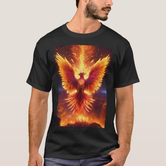 Adiva Mode Store: Phoenix geïnspireerde Mode, u T-shirt (Voorkant)