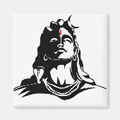 Adiyogi Mahadev Om Namah Shivaya Hindu Magneet (Voorkant)