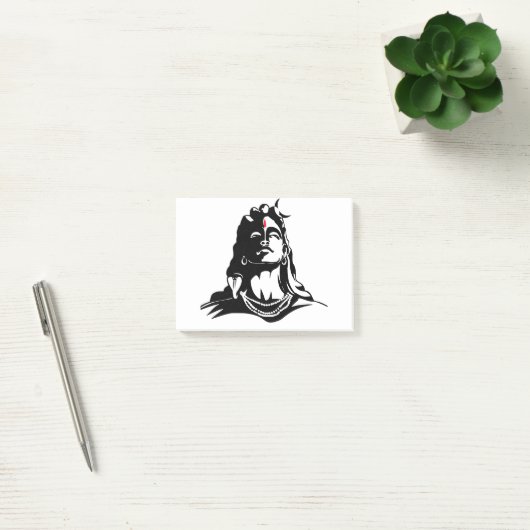 Adiyogi Mahadev Om Namah Shivaya Hindu Post-it® Notes (Kantoor)
