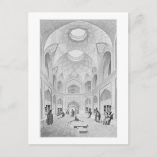 Adji Seid Hussein Bazaar uit 'Voyage' in Kashan Briefkaart