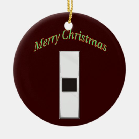 Adjudant de l'Armée 1 ornement de Noël (Devant)