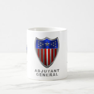 Adjudant-generaal korps van het leger magische mok